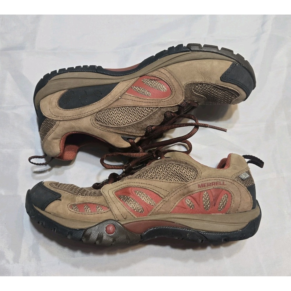 Merrell Azura Select Dry Women's Size 9 Hiking Shoes Dark Earth Red Performance